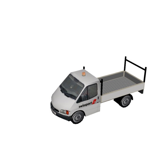 Screenshot of Ford Transit pickup, Swissport 