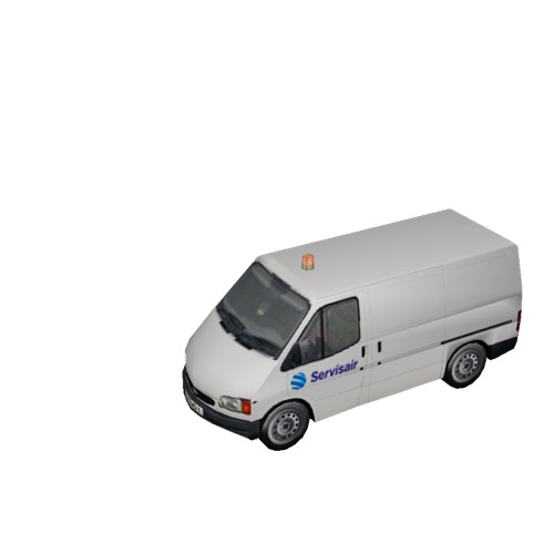 Screenshot of Ford Transit van, Servisair 