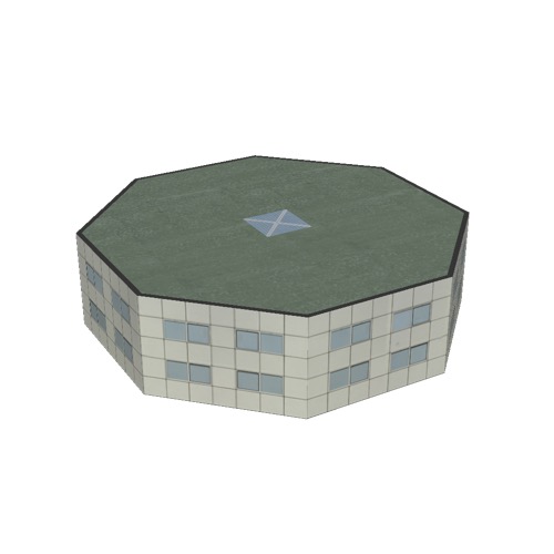 Screenshot of Hub, aluminum, octagonal