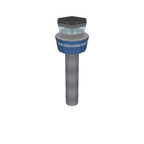 Screenshot of Tower, concrete, modern, 55m, blue