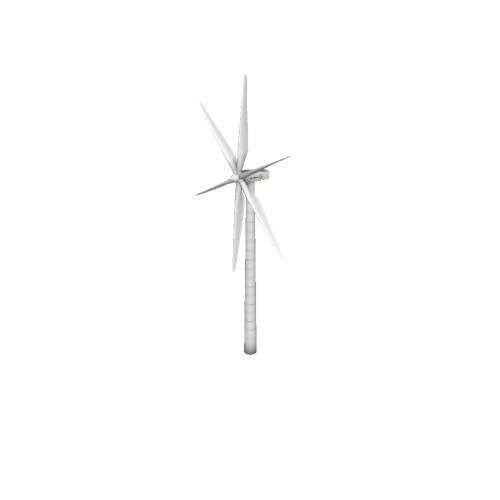 Screenshot of Wind turbine, 6-bladed, 15m