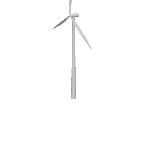 Screenshot of Wind turbine, 3-bladed, 125m