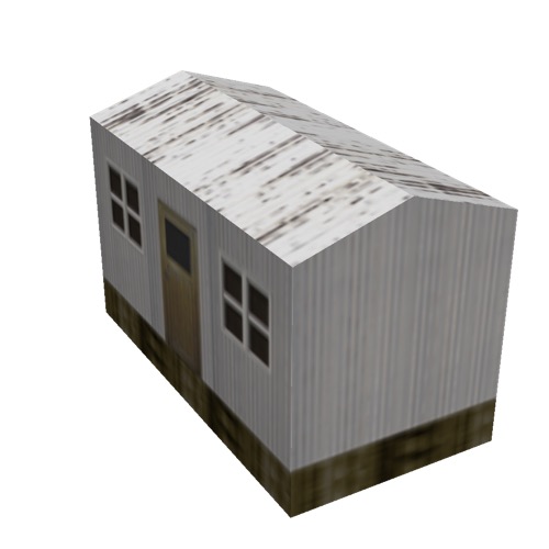 Screenshot of Hut, Wooden, Grey