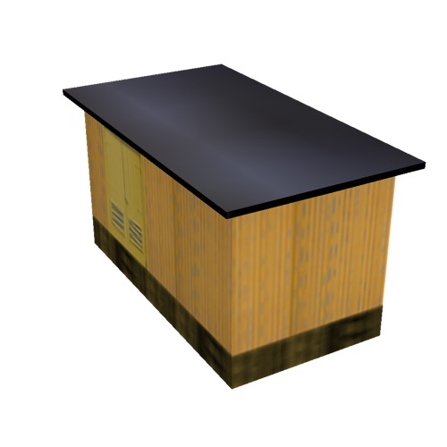 Screenshot of Hut, Wooden, Orange