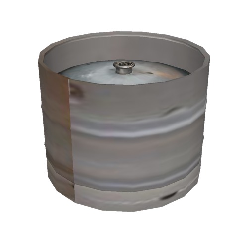 Screenshot of Beer keg, aluminium