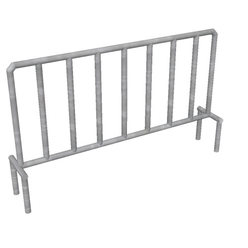 Screenshot of Barrier, metal, portable