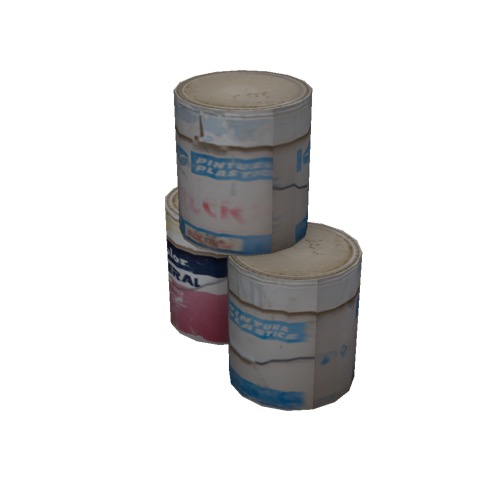 Screenshot of Paint tins