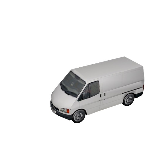 Screenshot of Van, Ford Transit, white 