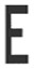 Screenshot of Direction Taxiway Sign Glyph, E